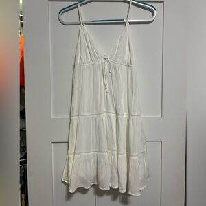 White Garage Mini Dress